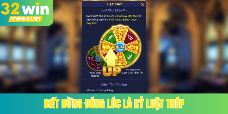 Biết dừng đúng lúc là kỷ luật thép