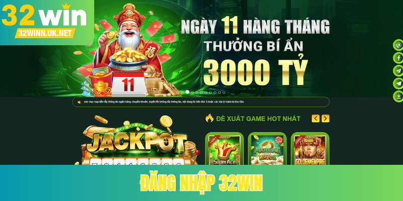 Đăng nhập 32Win