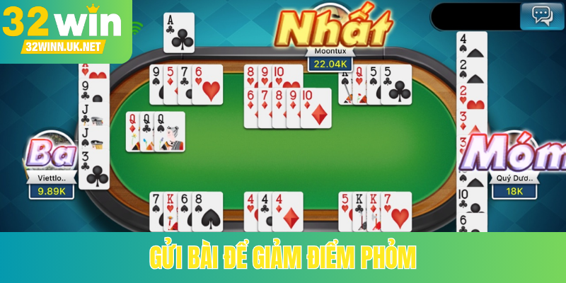 Gửi bài để giảm điểm phỏm
