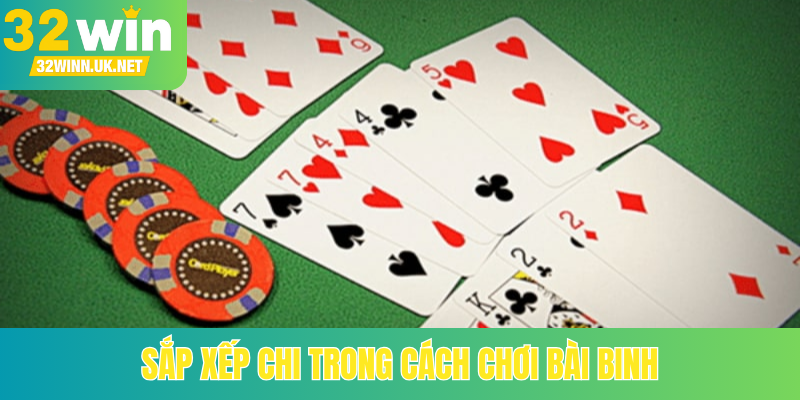 Sắp xếp chi trong cách chơi bài binh