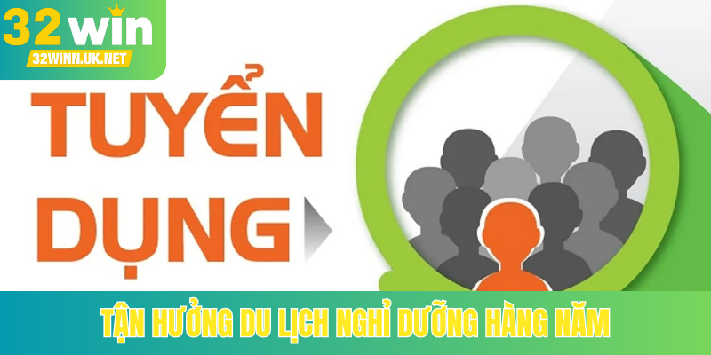 Tận hưởng du lịch nghỉ dưỡng hàng năm
